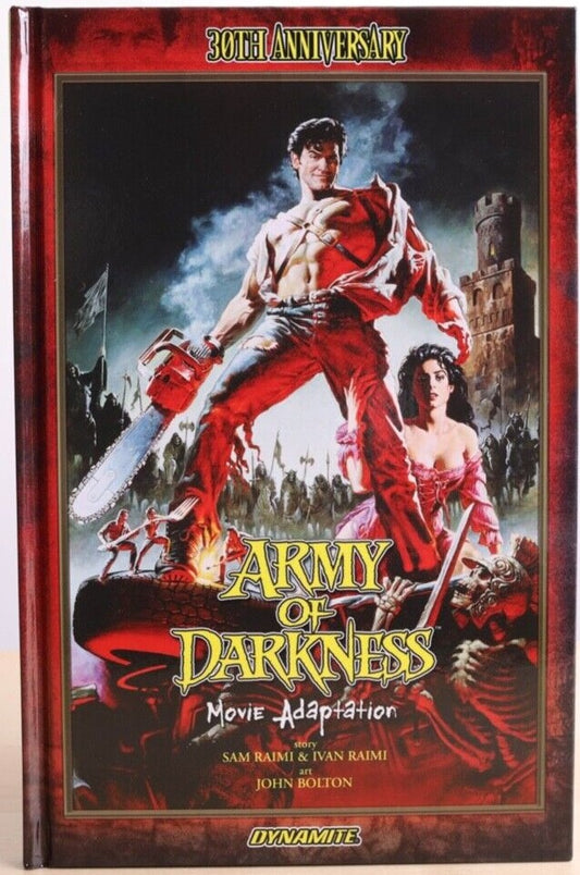 Army of Darkness Movie Adaptation 30th Anniversary Comic Hardcover