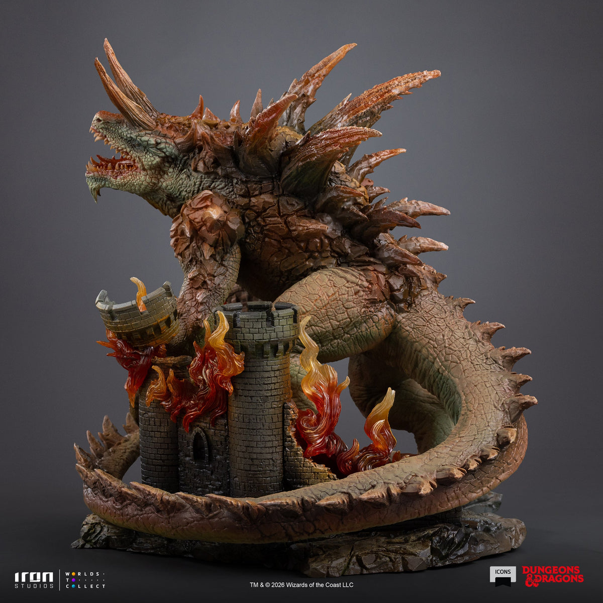 Tarrasque Dungeons & Dragons Icons Non-Scale Statue Pre-order