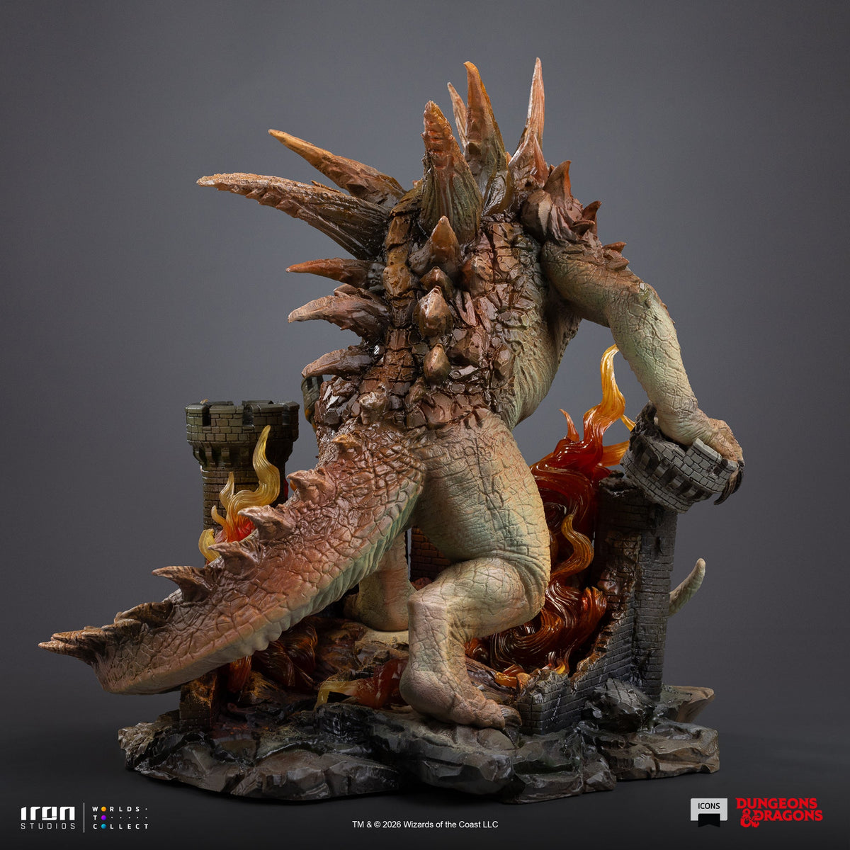 Tarrasque Dungeons & Dragons Icons Non-Scale Statue Pre-order
