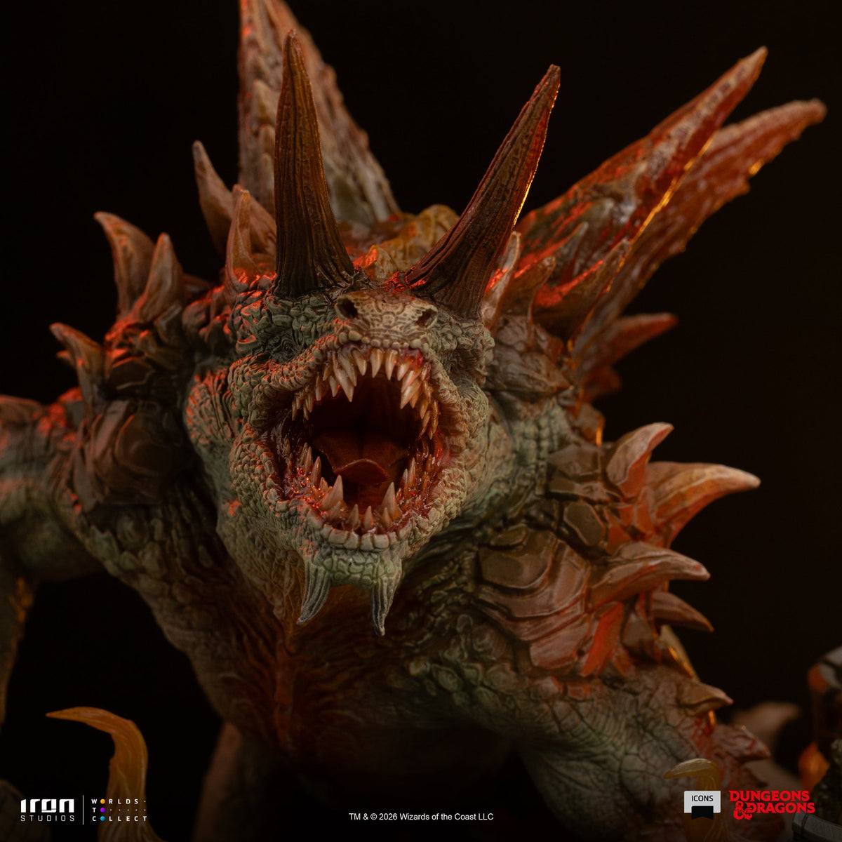 Tarrasque Dungeons & Dragons Icons Non-Scale Statue Pre-order