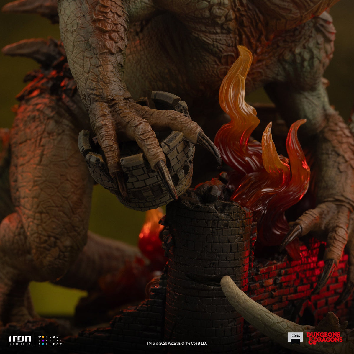 Tarrasque Dungeons & Dragons Icons Non-Scale Statue Pre-order