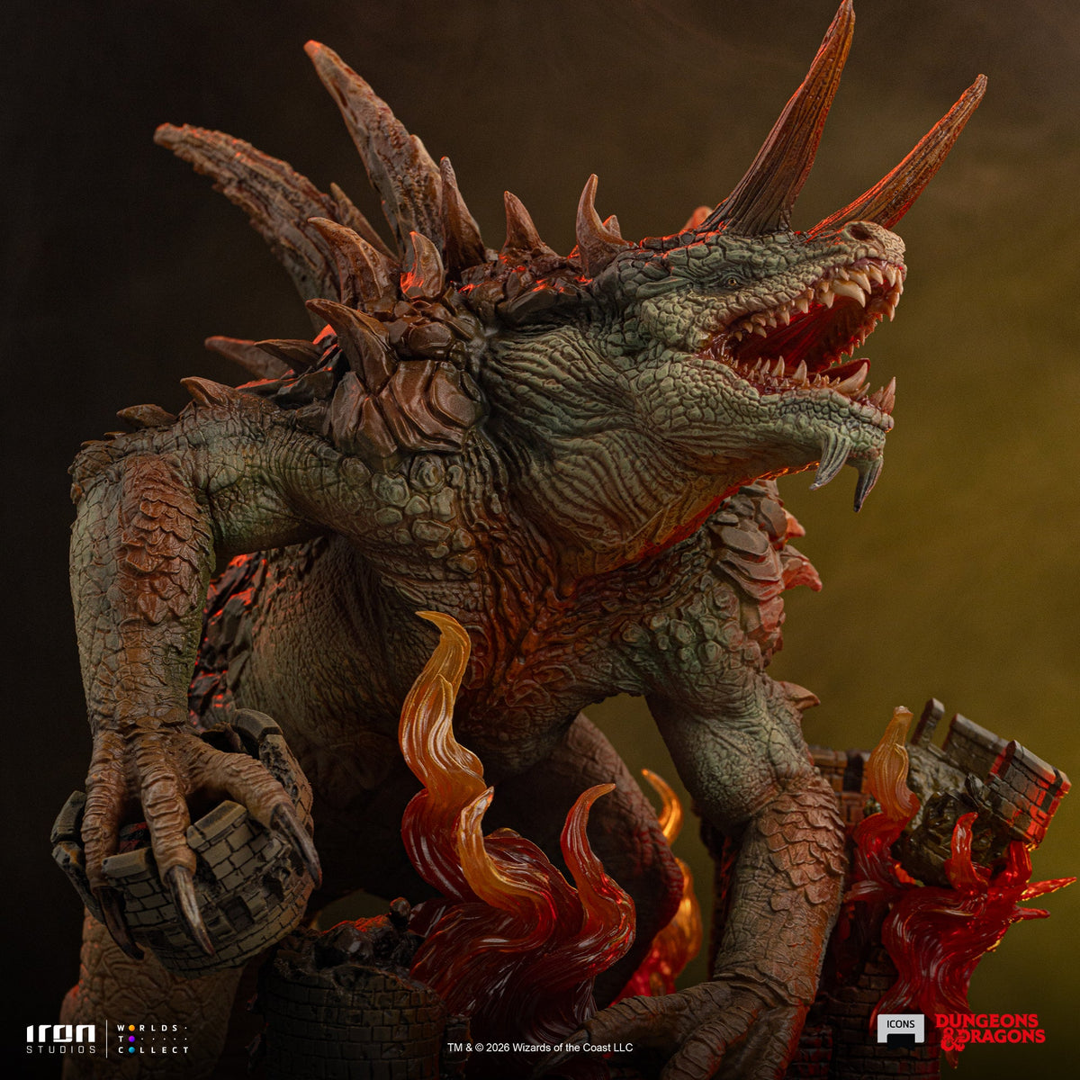 Tarrasque Dungeons & Dragons Icons Non-Scale Statue Pre-order