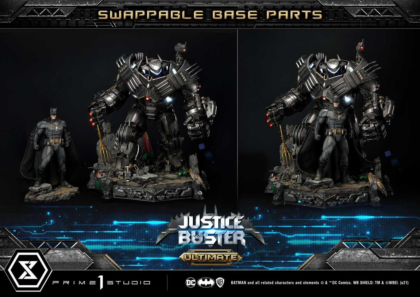 Batman Justice Buster by Josh Nizzi Ultimate Bonus Version Statue