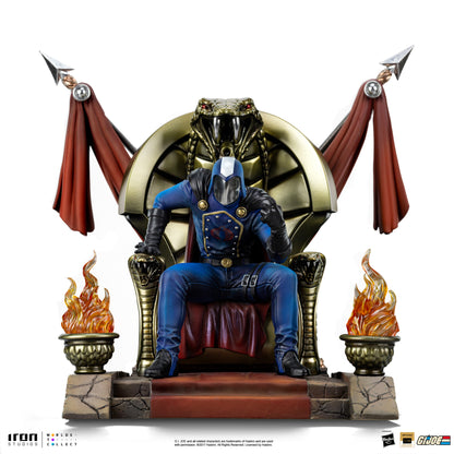 Cobra Commander (on Throne) G.I. Joe 1/10 Scale Statue Pre-order