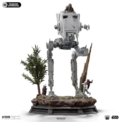 AT-ST and Chewbacca Star Wars 1/20 Scale Statue Pre-order