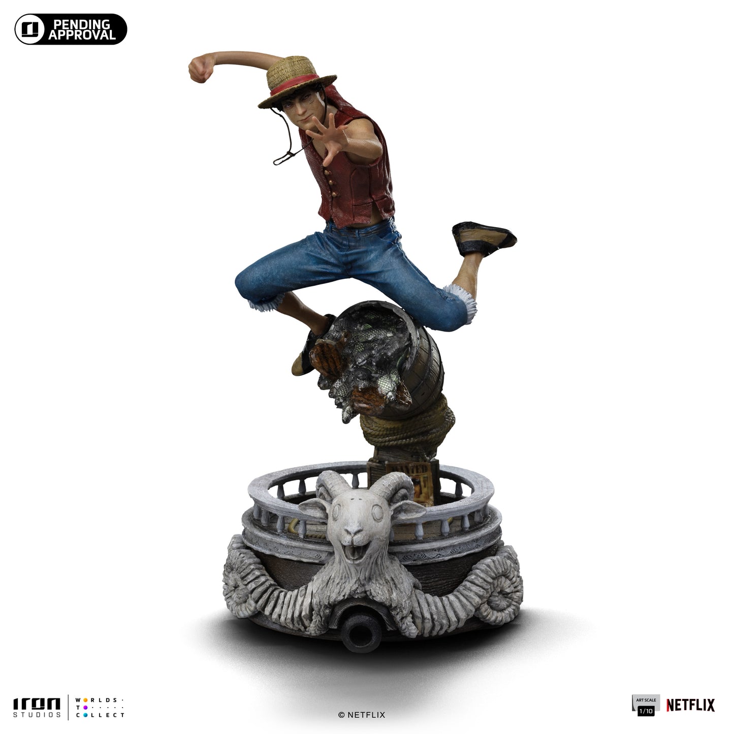 Luffy One Piece 1/10 Scale Statue Pre-order